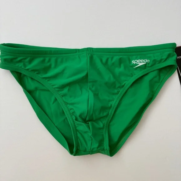 Speedo Green Swim Trunks - Picture 1 of 6